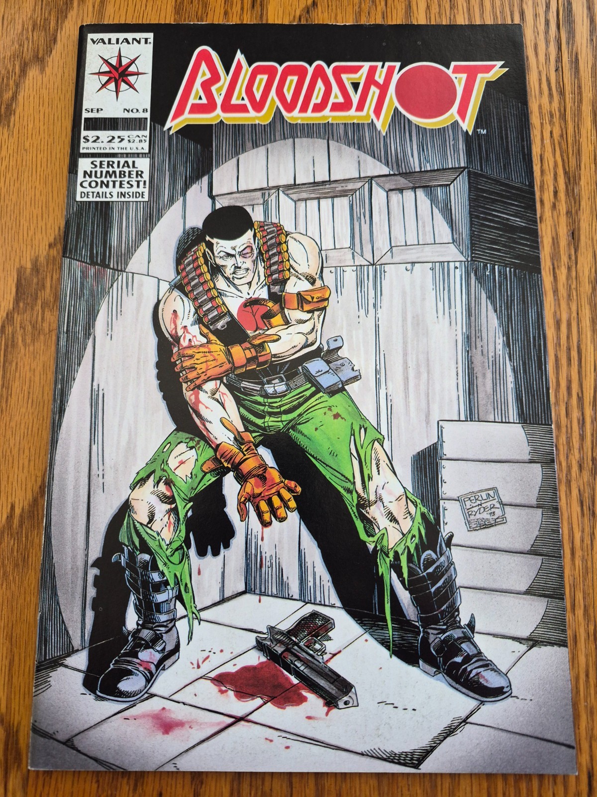 Valiant Comics Bloodshot #8 (1993) - Excellent