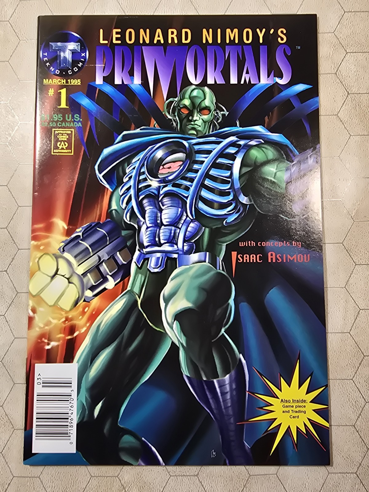 Primortals #1A (Tekno Comix, 1995 )  Created By Leonard Nimoy!