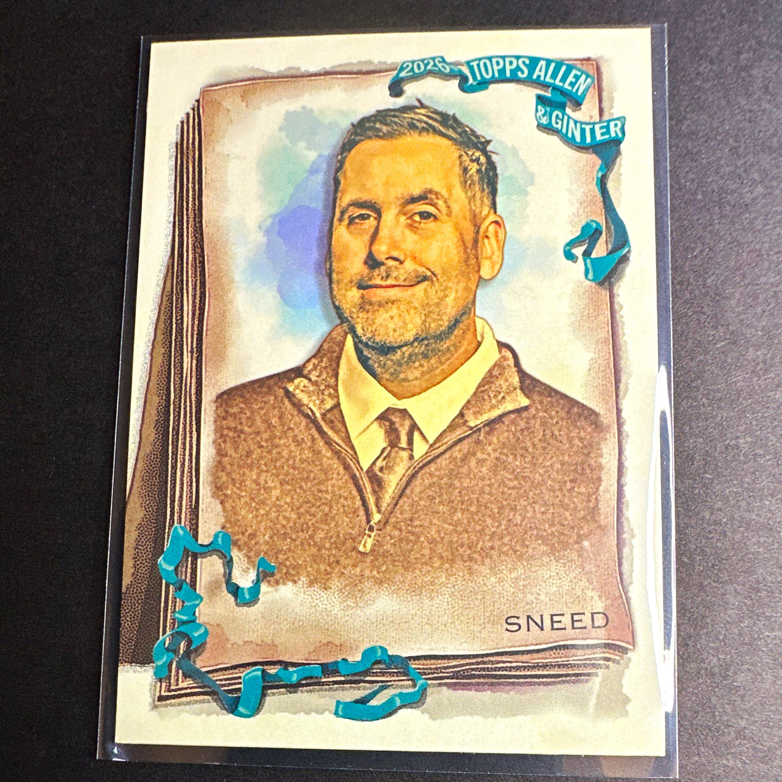 Topps 2026 Allen & Ginter Set Base #130 Josh Sneed Comedian Trading Card