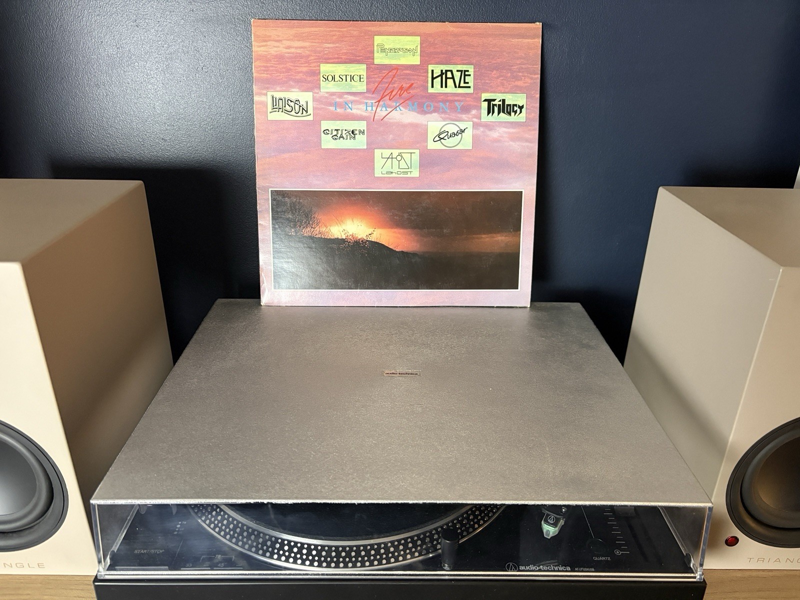 Elusive Records Fire In Harmony Label Sampler UK 1985 Vinyl LP Record NM/VG+