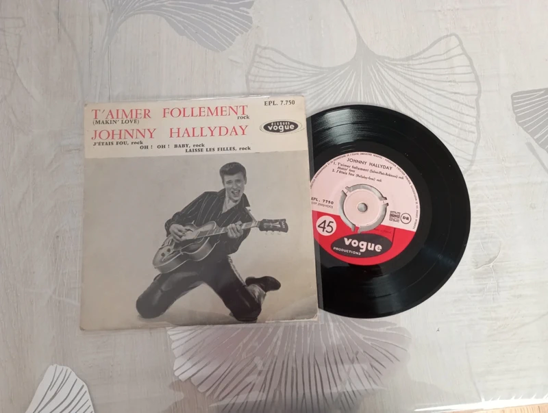Vinyl original Johnny Hallyday