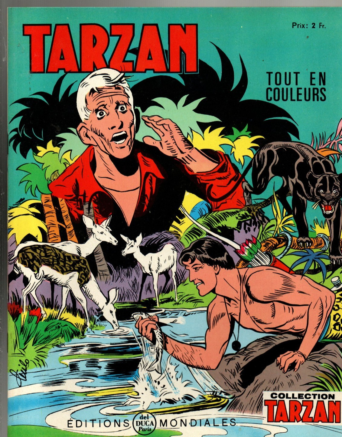 TARZAN Tout en couleurs n°26. Editions Mondiales  1967. Etat neuf