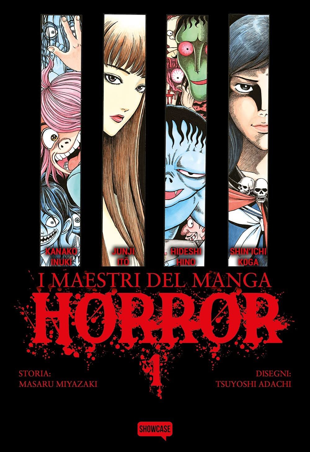 Libri Masaru Miyazaki / Adachi Tsuyoshi - I Maestri Del Manga Horror #01