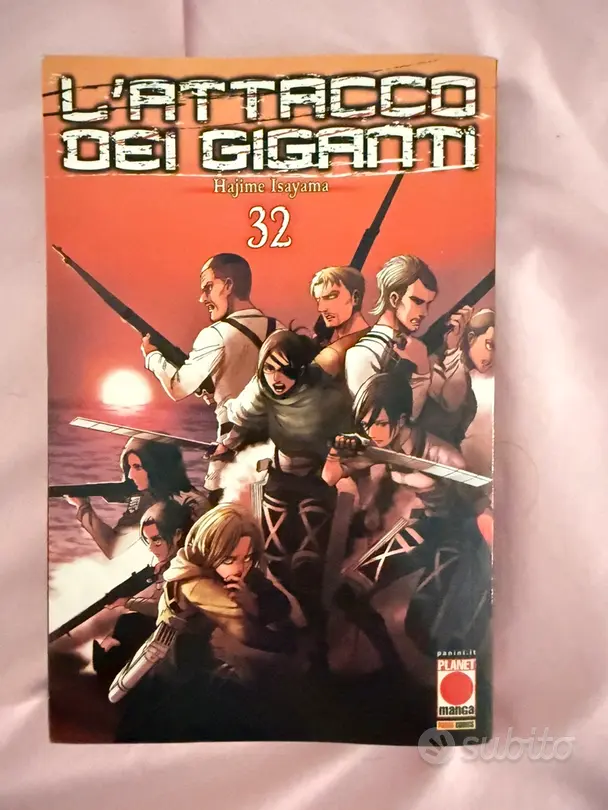 L'ATTACCO DELGIGANTI vol 32 edizione italiana