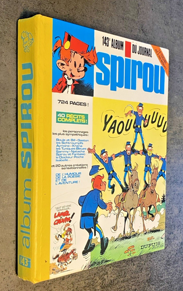 Reliure  Album du journal SPIROU N° 143 - 1976 - Bel Etat - Cote BDM 30€
