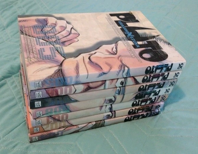 Pluto 7 Vol manga inglese set quasi completo