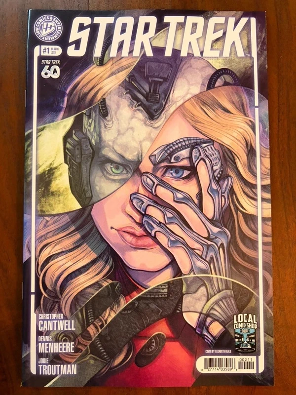 Star Trek #1 Dennis Menheere Local Comics Shop Variant 🇺🇸