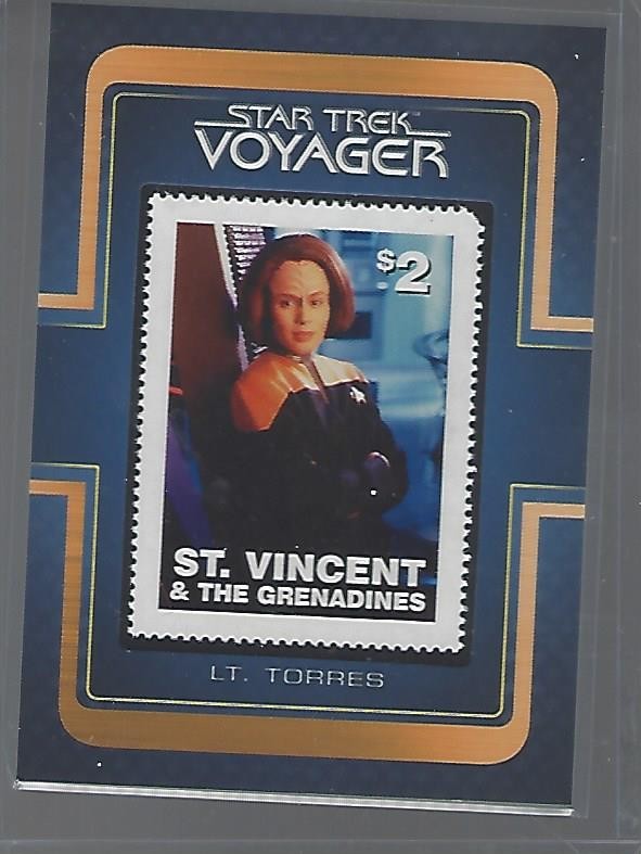 Star Trek Voyager Archives & Stamp Lt. Torres VS3