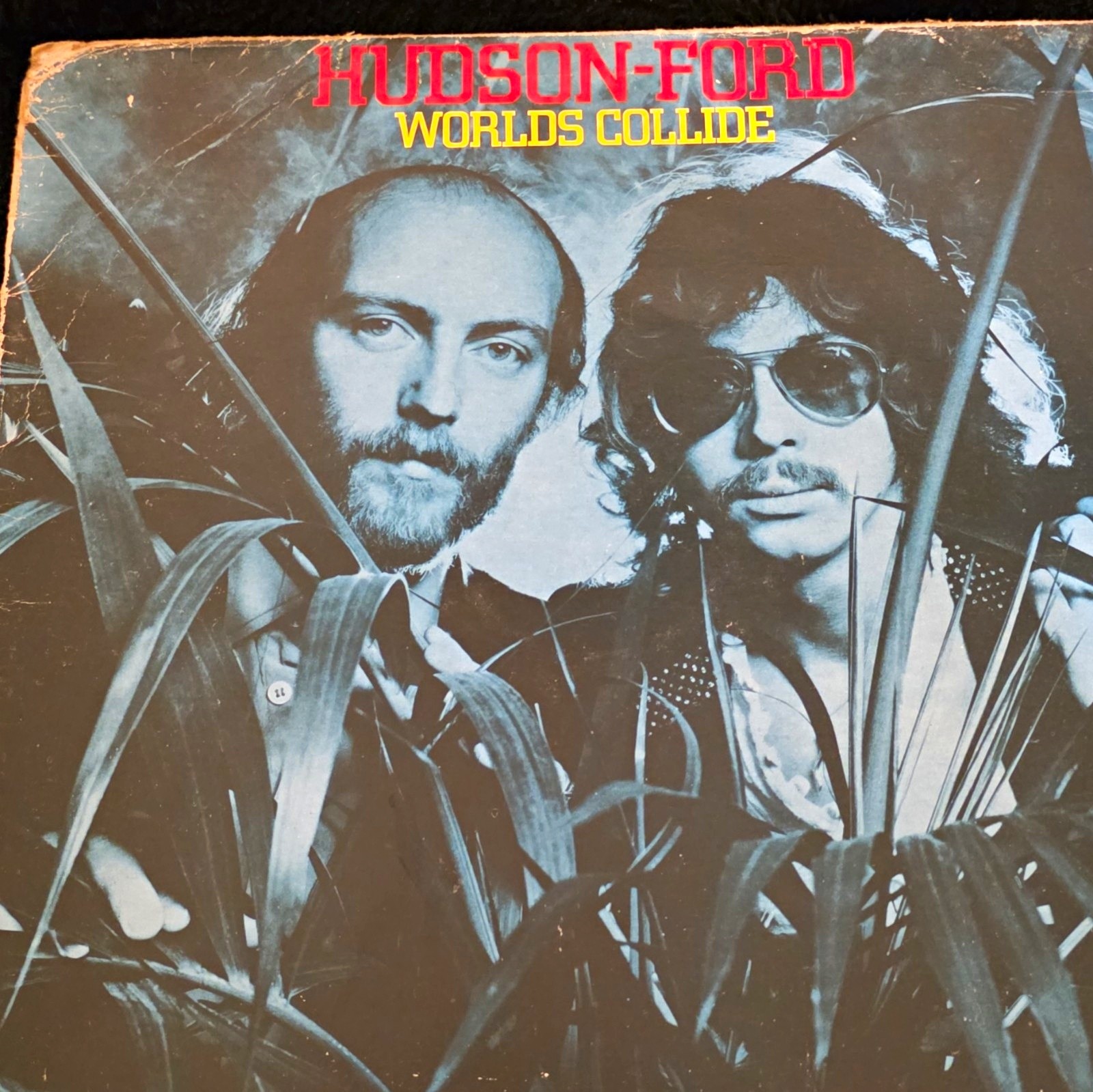Hudson-Ford Worlds Collide LP 12" 33RPM Stereo A&M AMLH 64535 (1975)