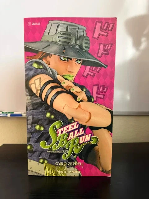 Medicom Real Action Heroes RAH Jojo's Bizarre Adventure Gyro Zeppeli Broken 