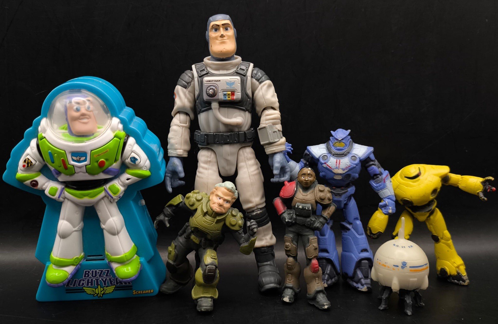 Buzz Lightyear Toy Story Lightyear Figures Bundle x7 Tiger 1996 Mattel