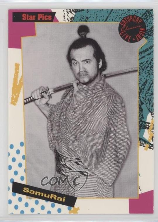 1992 Star Pics Saturday Night Live John Belushi Samurai #43 s5q