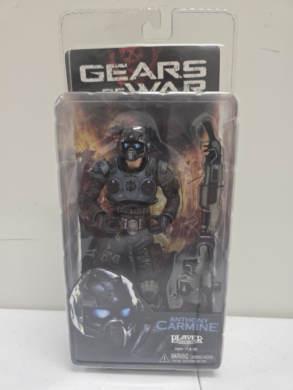 Figurina Anthony Carmine NECA Gears Of War nuova