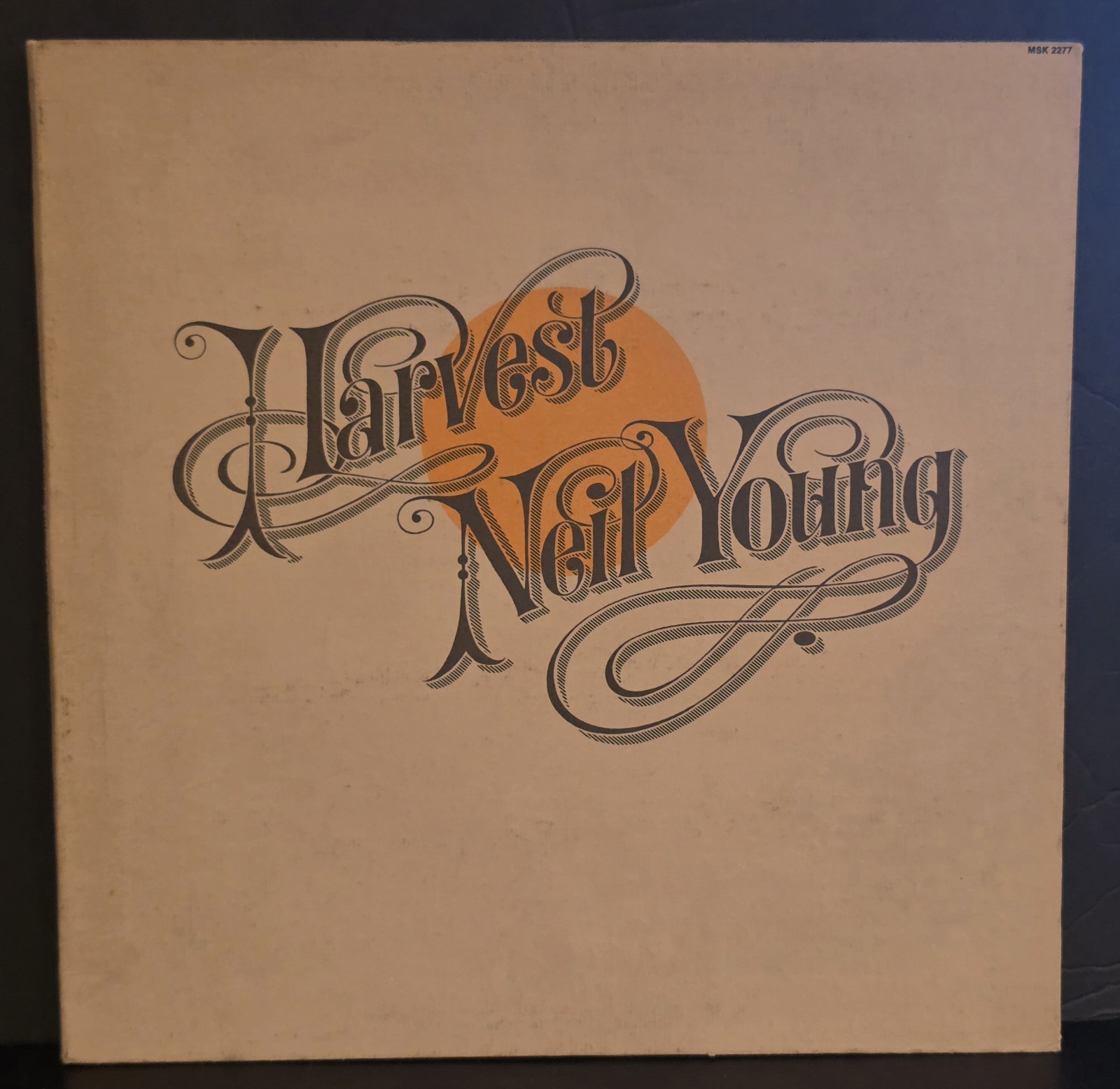 Neil Young Harvest 12" Black Vinyl LP Reprise Records 1972 MSK 2277 Very Good