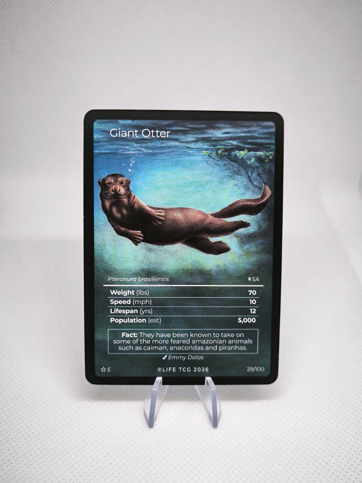 Life TCG - Giant Otter - 2026 - Extended Art (E) - 29/100