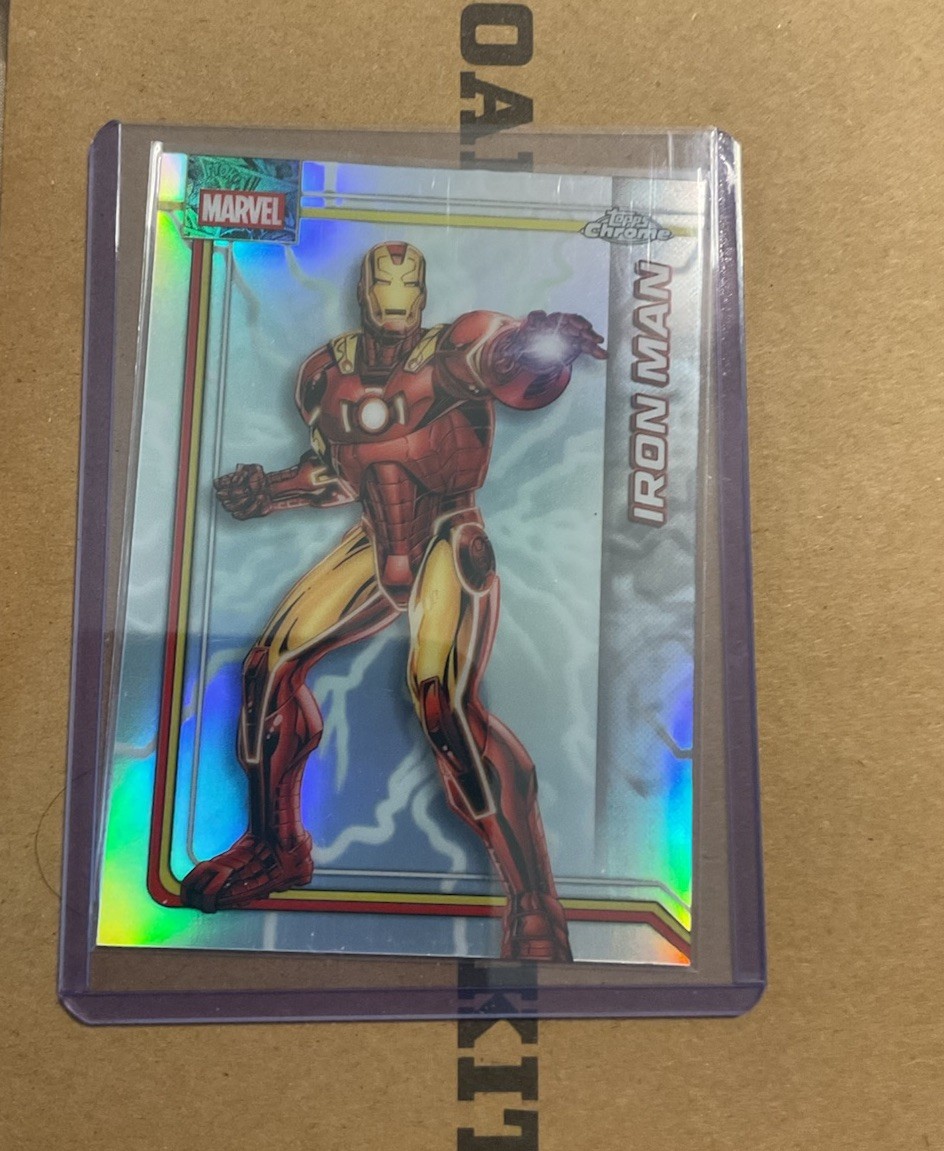 Topps 2026 Topps Chrome Marvel Iron Man 057 lighting Refractor