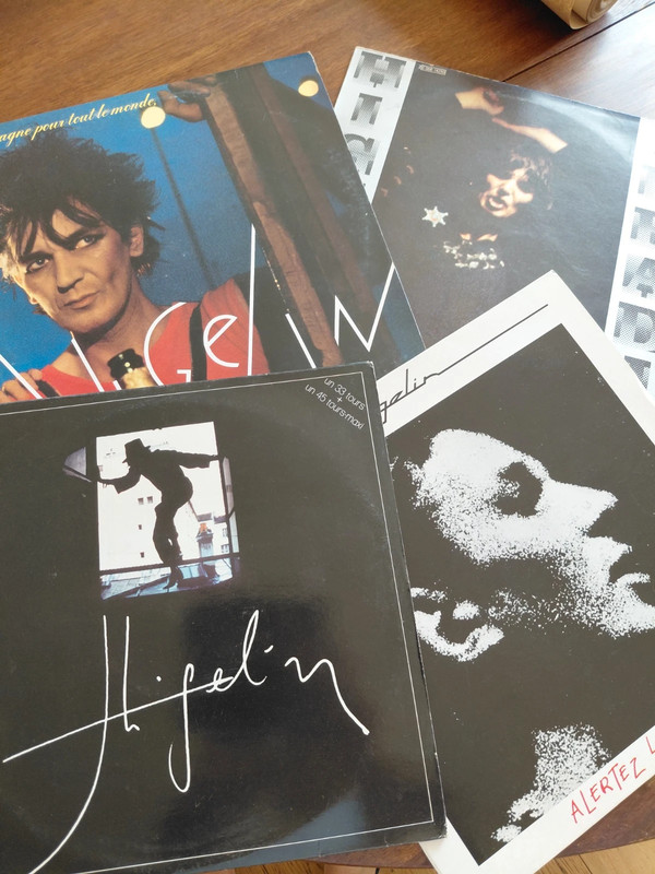 lot de vinyles jacques higelin