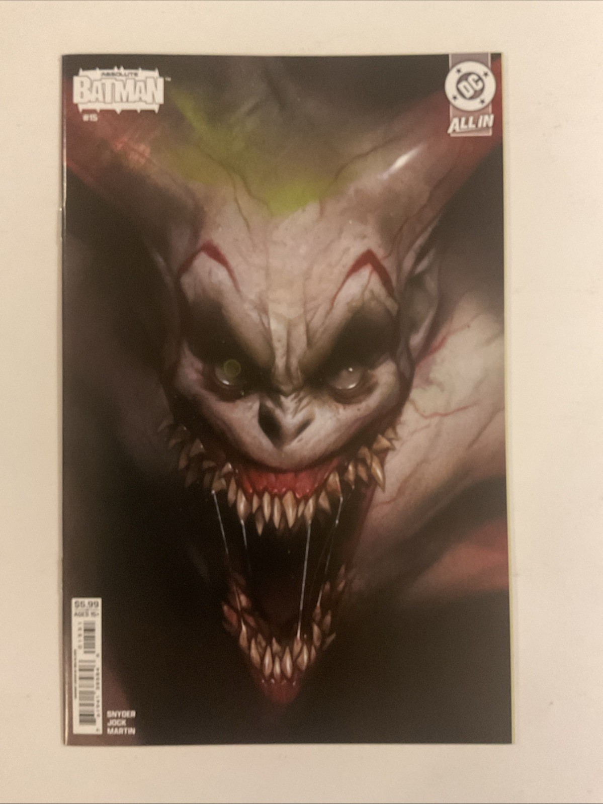Absolute Batman #15 Ben Oliver 1st Print Cover C DC 1st App. ABSOLUTE JOKER