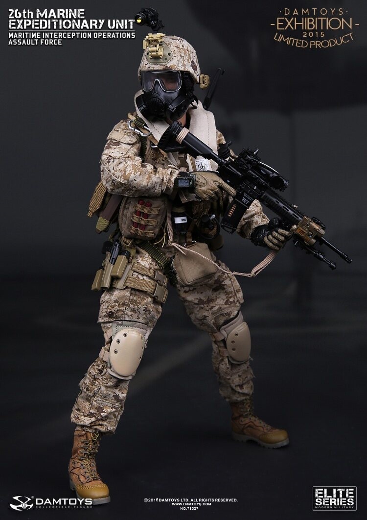 Modellino DAMTOYS USMC 26th Marine Expeditionary Unit 1/6 collezione nuovo