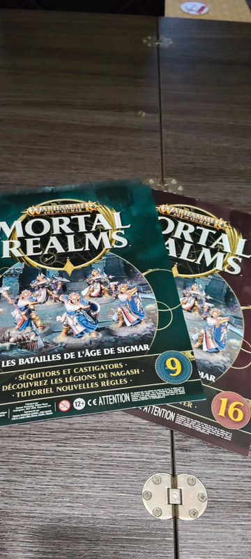 Fascículos 9 y 16 Mortal Realms Warhammer Age of Sigmar