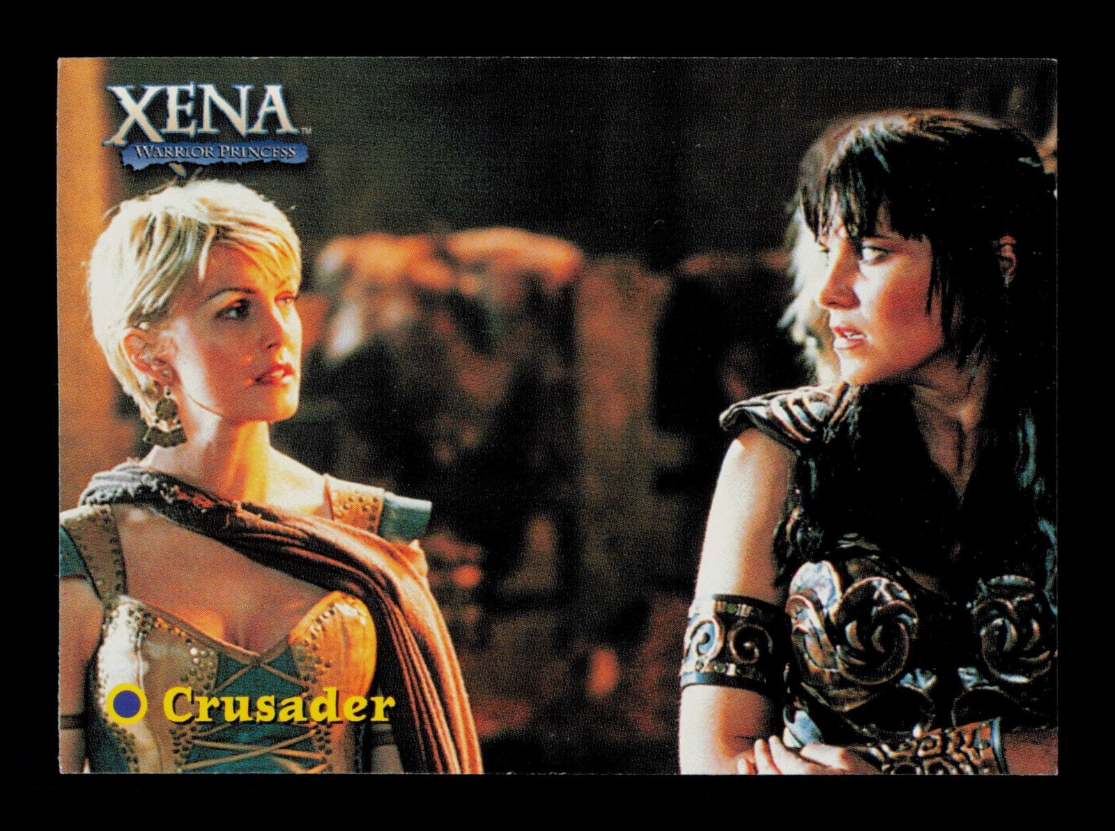 Carta collezionabile Crusader 9 Xena Warrior Princess stagione 4 e 5