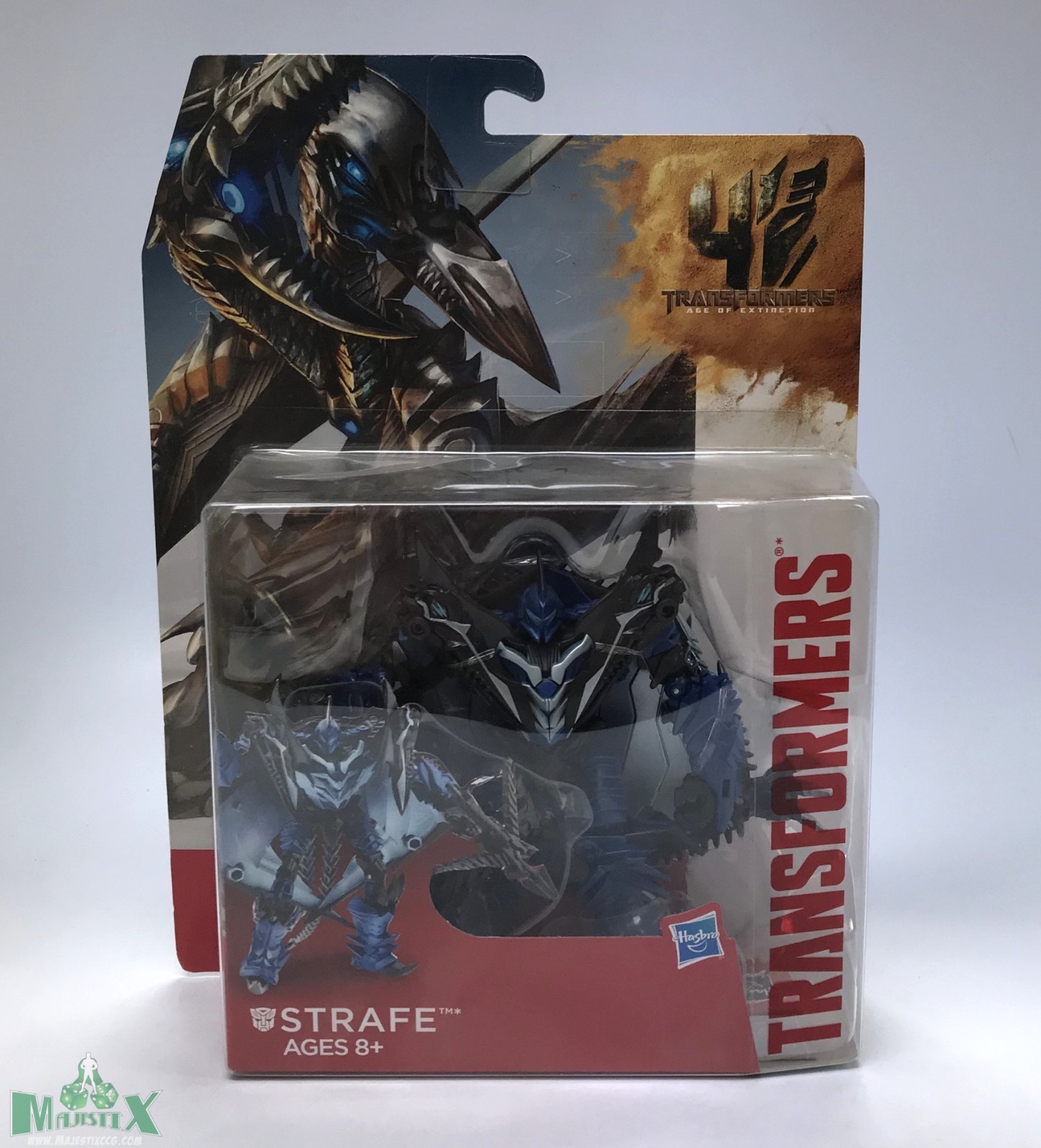 Hasbro 2014 Transformers Age of Extinction personaggio Dinobot Strafe NUOVO! Deluxe
