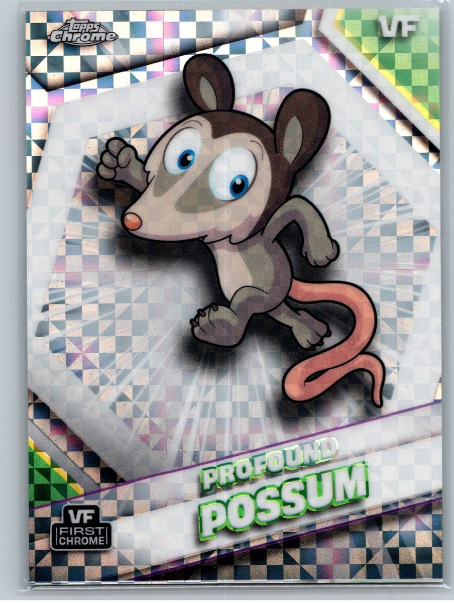 2026 Topps Chrome VeeFriends #142 Profound Possum X-Fractor