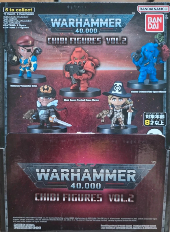 Warhammer chibi volume 2 intero set