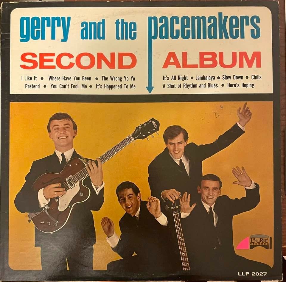 LP Gerry And The Pacemakers  "Second Album"  Free shipping