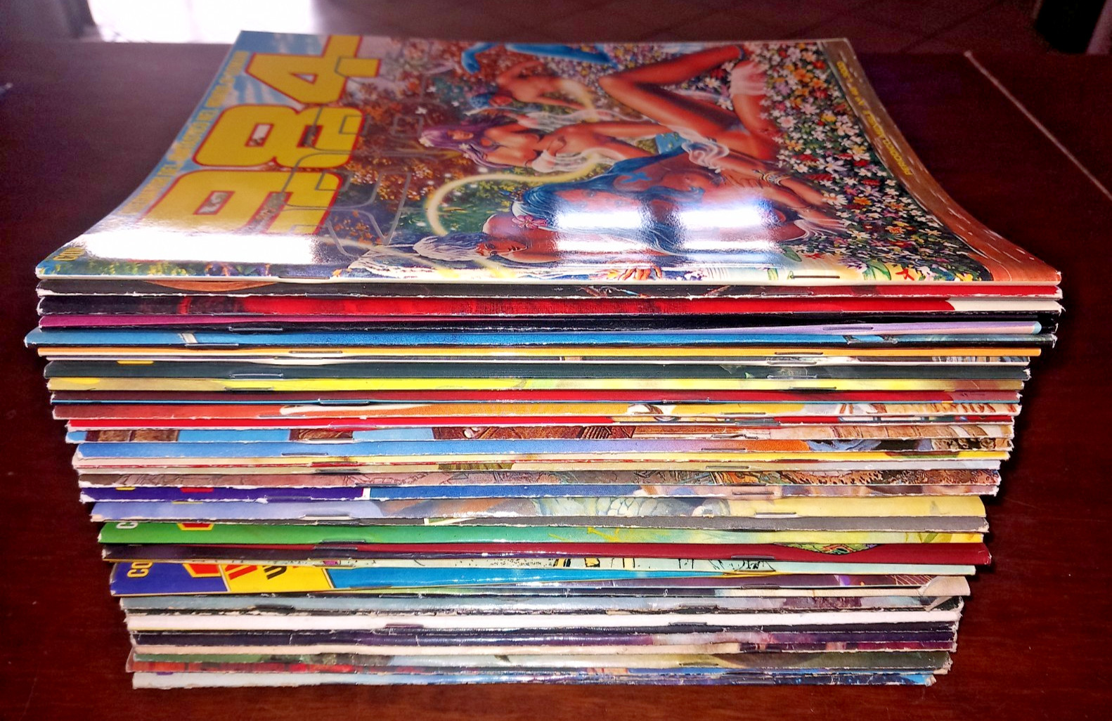 B6443 RIVISTA A FUMETTI 1984 EDIZ. IL MOMENTO  NUMERI A SCELTA DAL N° 1 AL N° 48