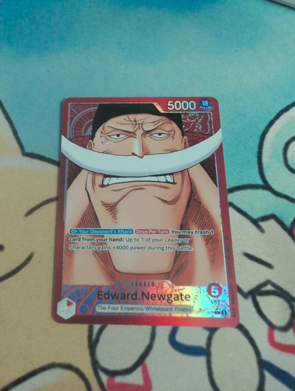 Carta One Piece Edward Newgate op17-001 alt art