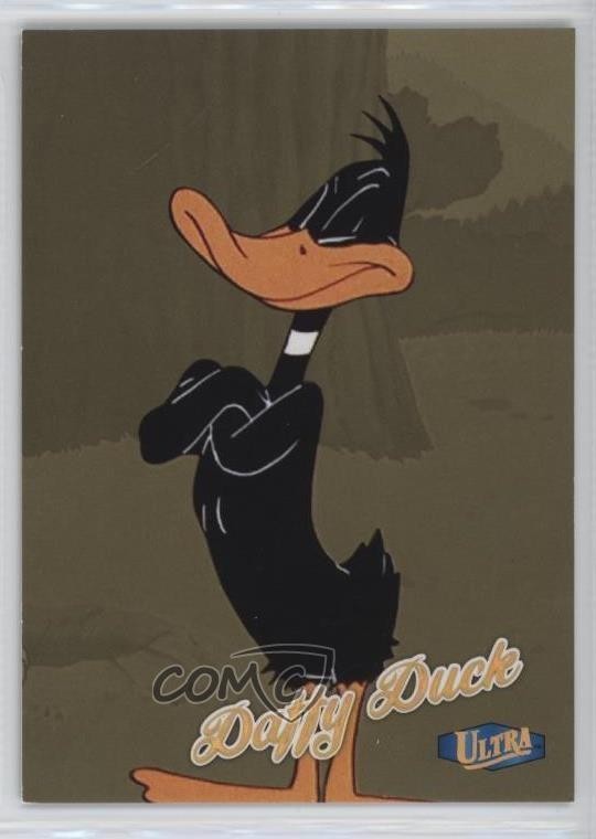 2024 Fleer Retro Looney Tunes Ultra Platinum Medallion /100 Daffy Duck #U-6 1fg3