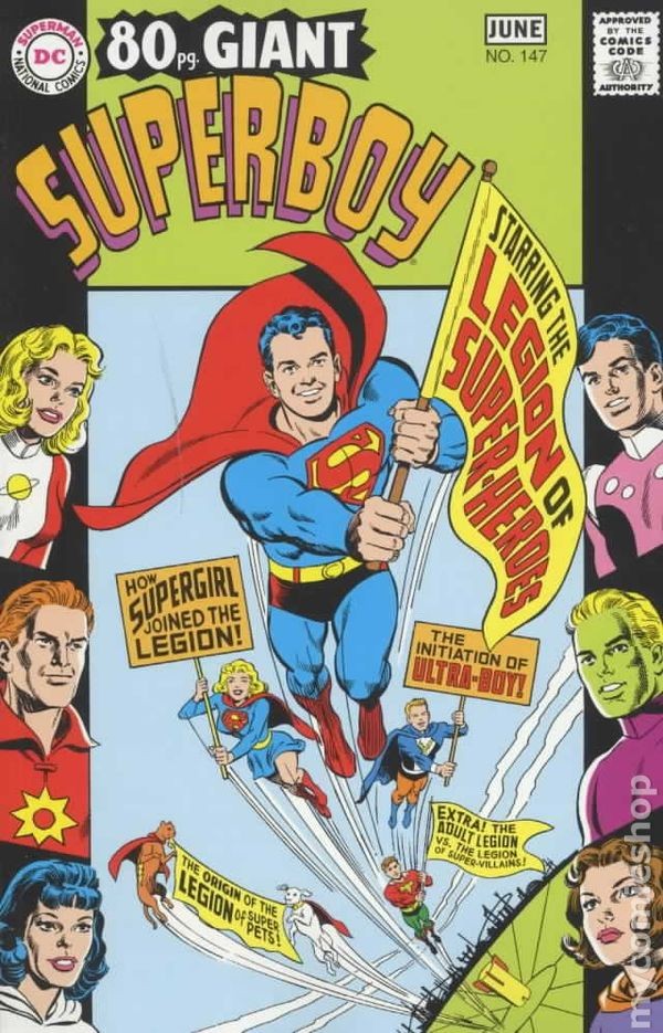 Superboy 80 Pagine Edizione Replica Gigante #147 FN 2003 Immagine Stock