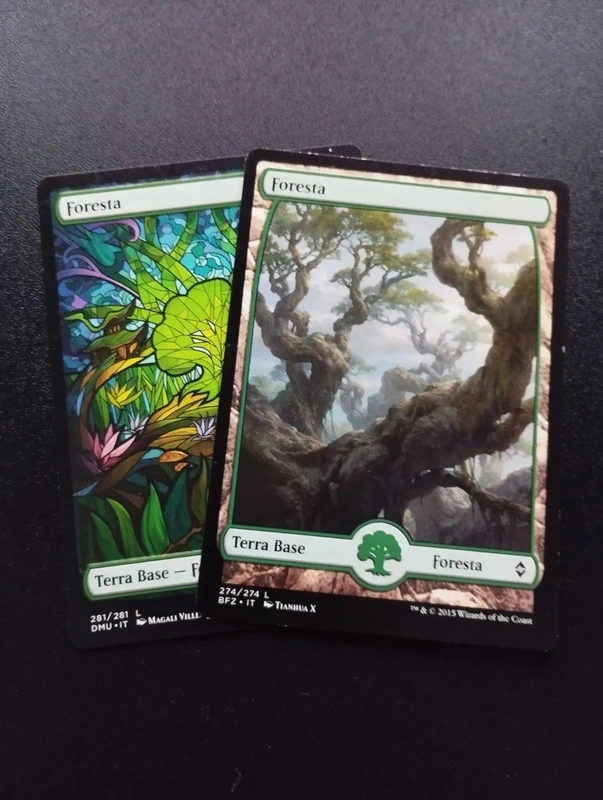 Magic the gathering mtg 2 forest alternative art