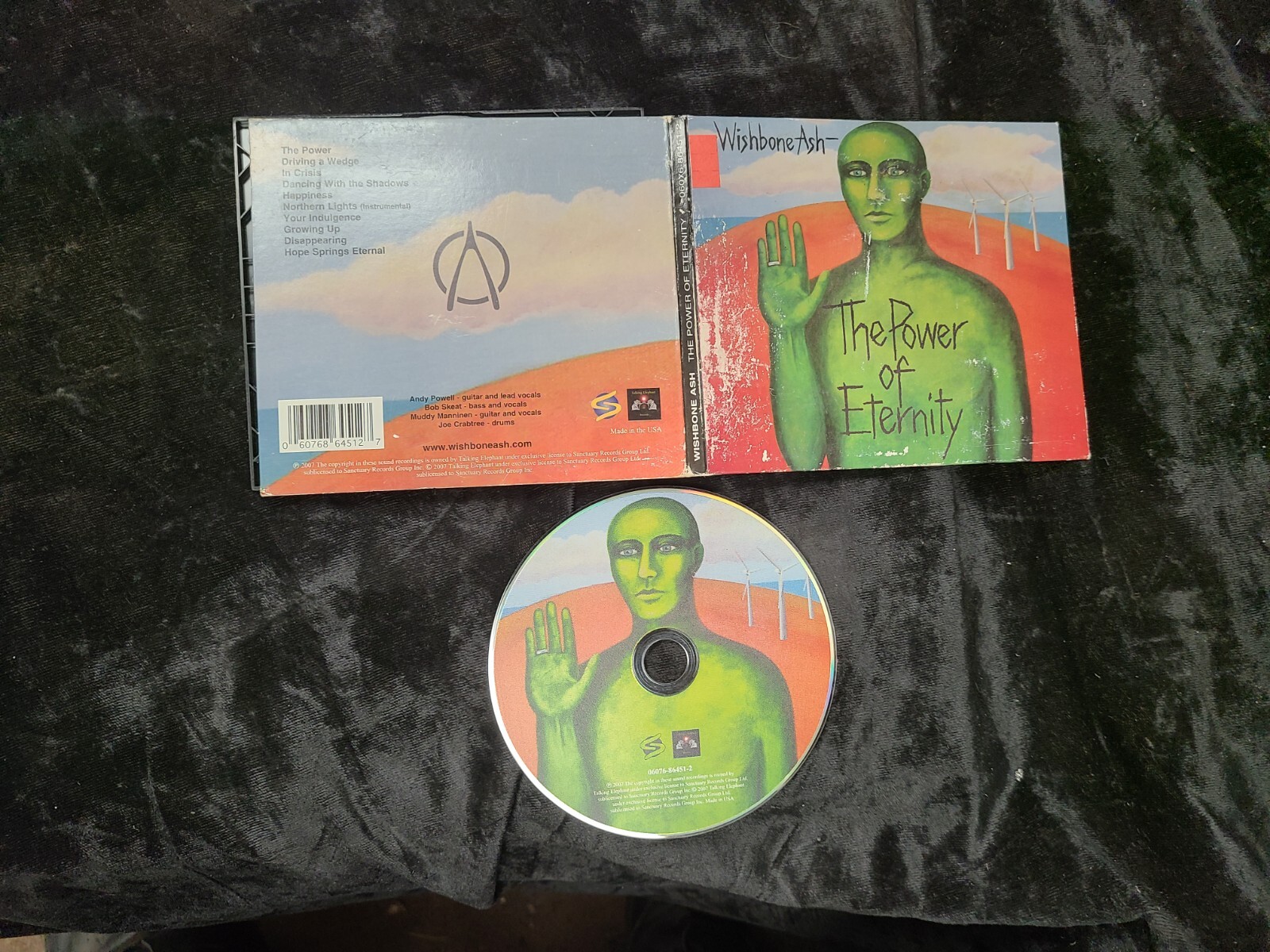 The Power of Eternity by Wishbone Ash (CD, Nov-2007, Sanctuary (USA)) Digipak