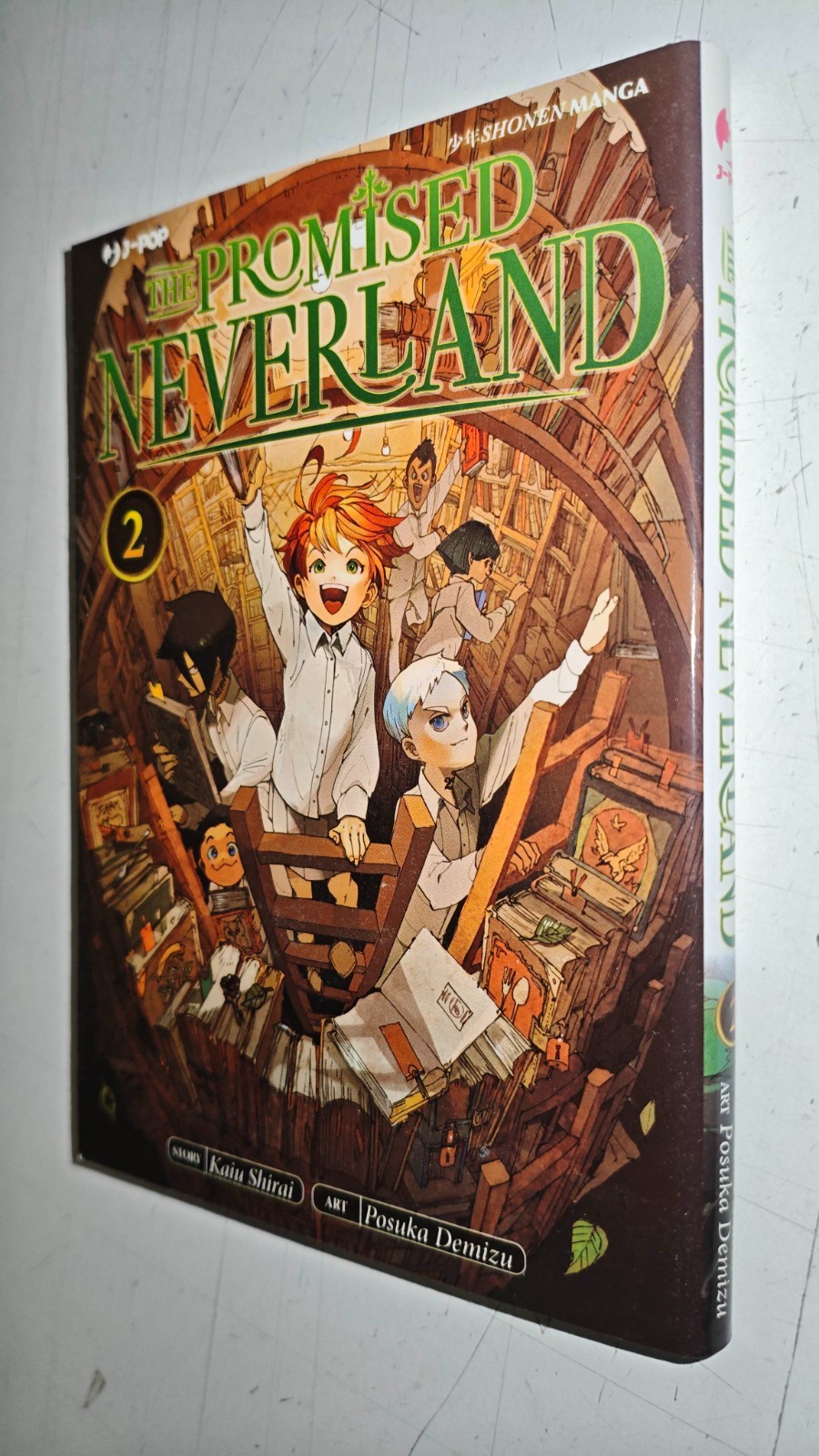 THE PROMISED NEVERLAND #  2 - KAIU SHIRAI-POSUKA DEMIZU - JPOP MANGA - MNX2