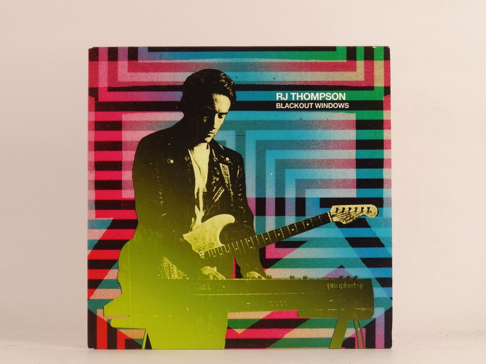 RJ THOMPSON BLACKOUT WINDOWS (F32) 2 Track Promo CD Single including Card Sleeve