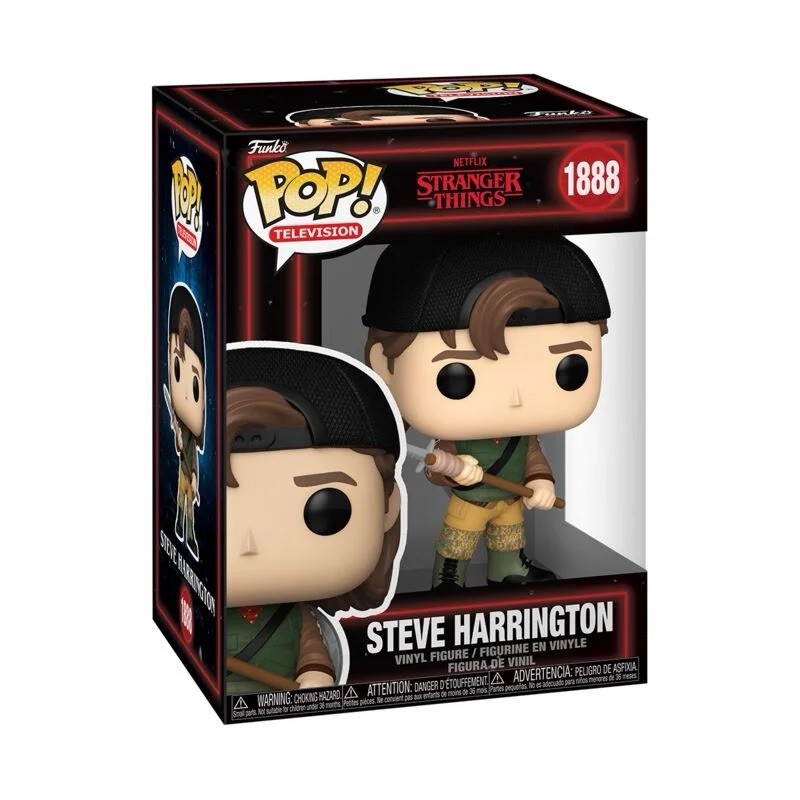 Funko Pop! Television n. 1888 Stranger Things - Steve Harrington NUOVO