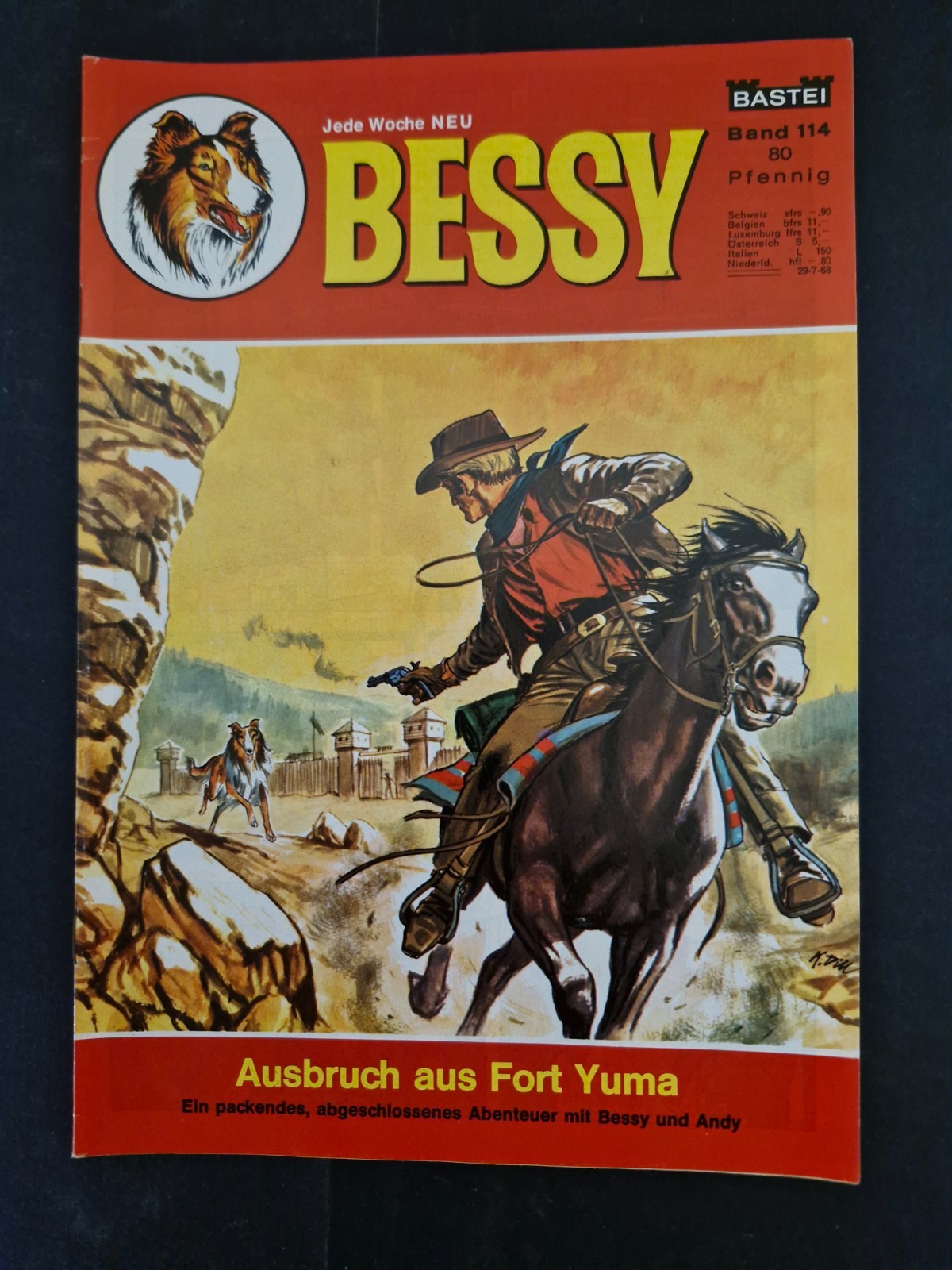 Fumetto Bessy n.117 (Bastei 1ª Edizione) Z0-1/1 Condizioni Da Collezione