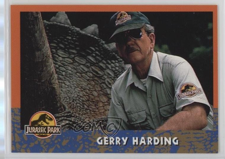 1993 Topps Jurassic Park Gerry Harding #29 0k6a