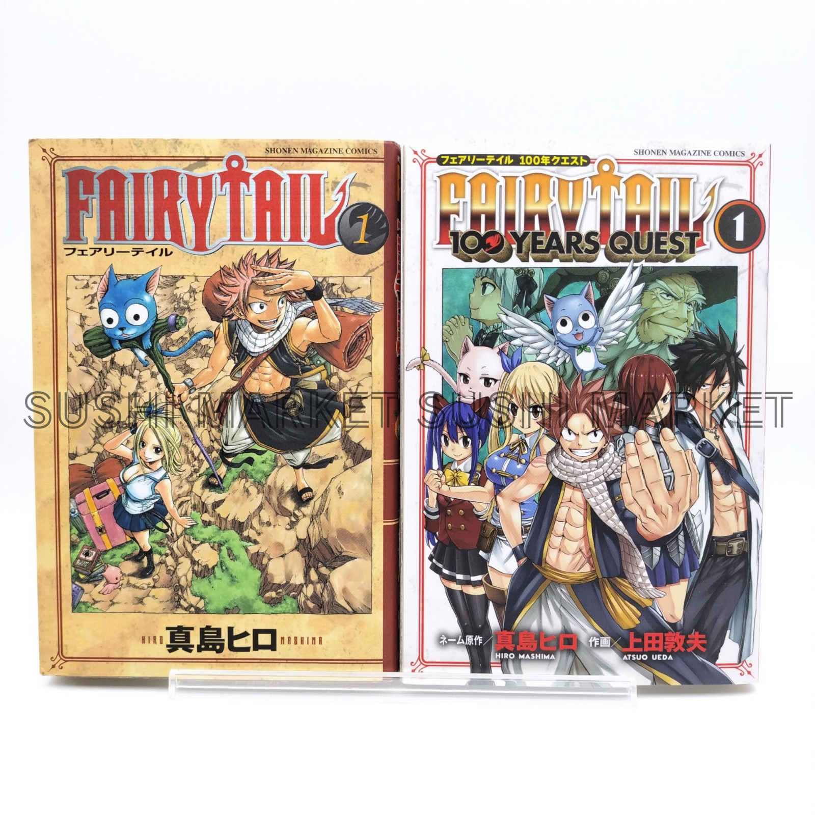 FAIRY TAIL Vol.1 [Set di 2, All First Print Edition] fumetto giapponese MANGA