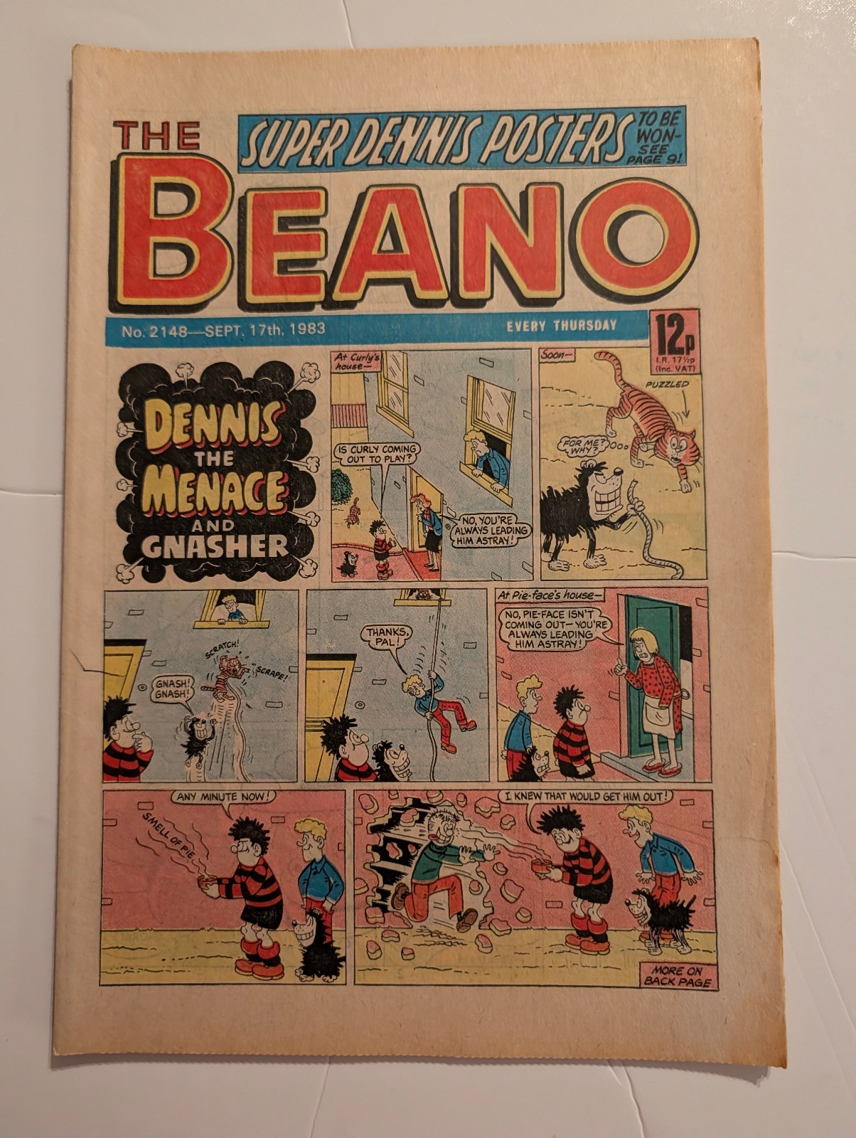 Beano Comic No 2148, September 17th 1983.