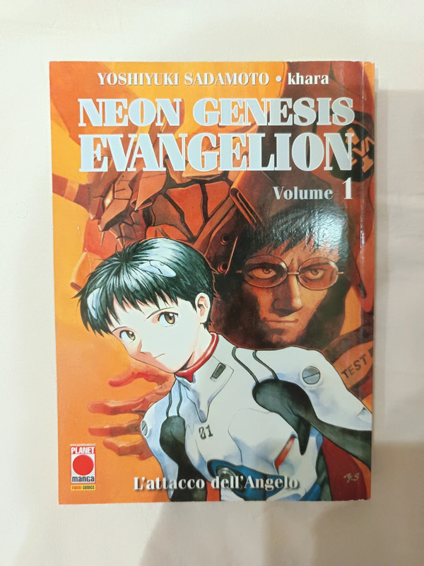 Lotto manga Evangelion
