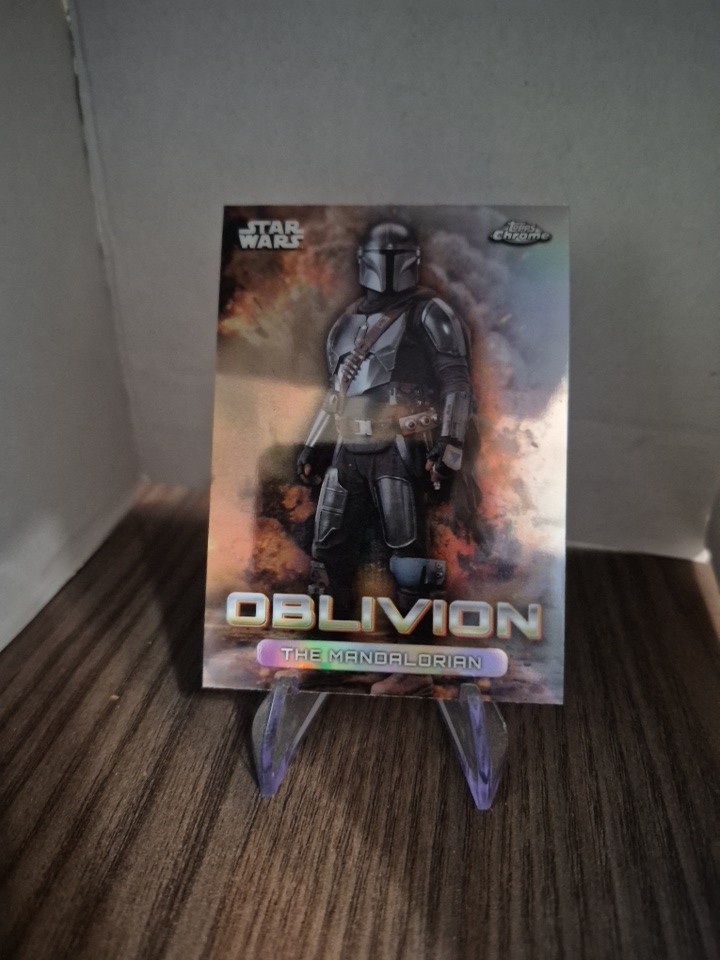 2026 Topps Chrome Star Wars Oblivion The Mandalorian #O-3
