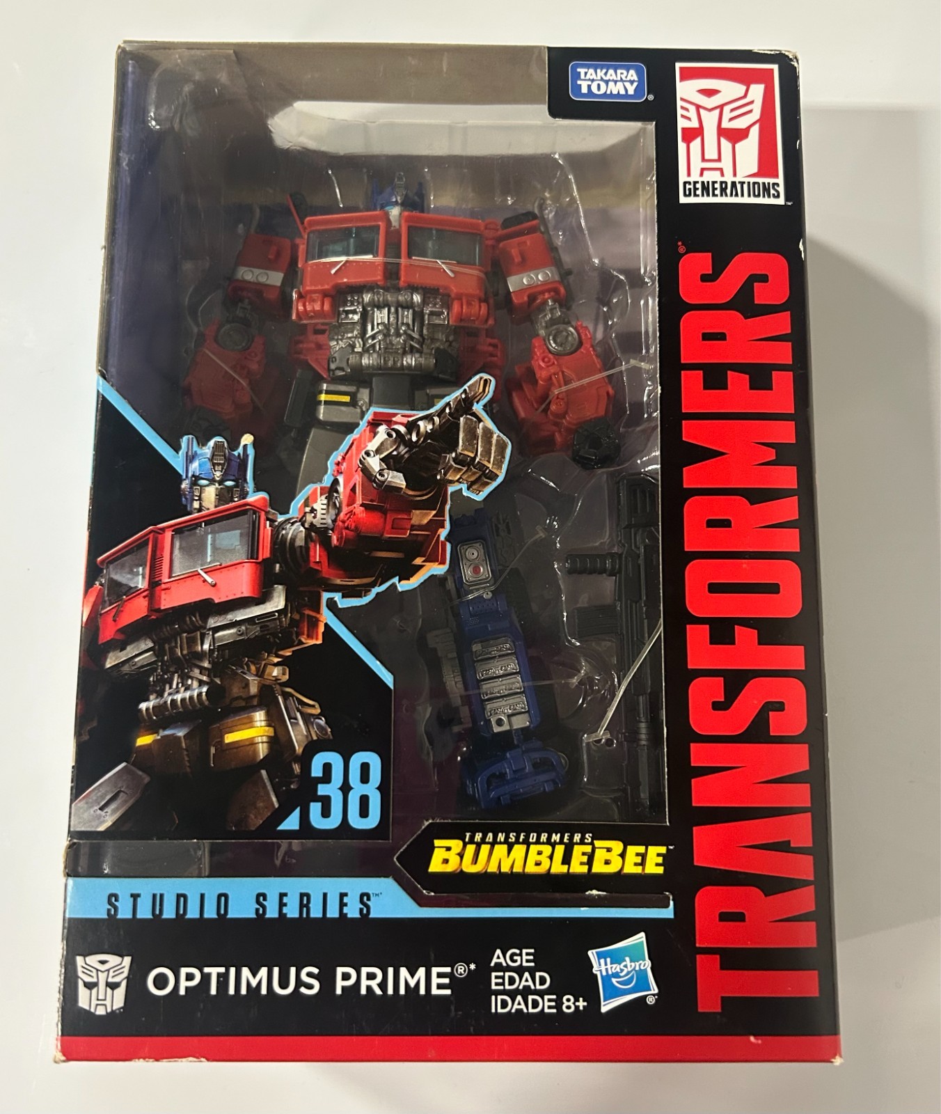 Transformers Studio Series 38 Voyager Class Bumblebee Movie Optimus Prime
