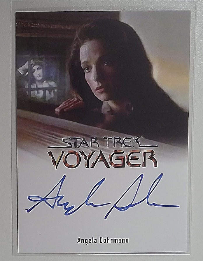 Star Trek: Voyager: Archivi e iscrizioni: Angela Dohrmann: Full Bleed Auto