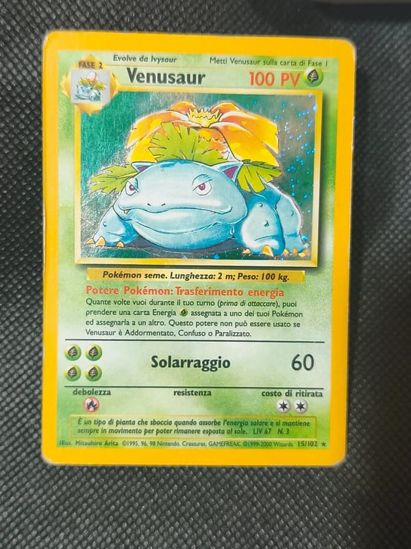 Venusaur BS 15 (Base Set) - Pokémon