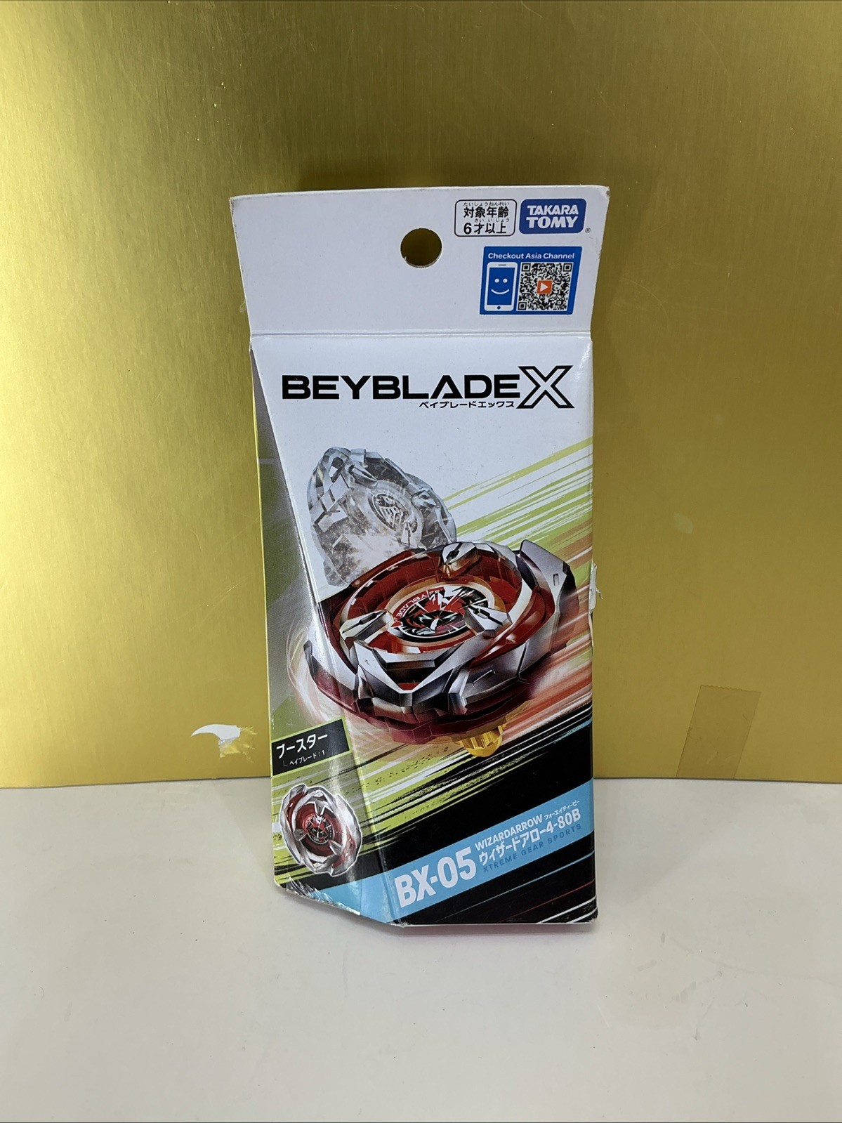 TAKARA TOMY Wizard Arrow 4-80B Beyblade X Series Booster BX-05 - USA SELLER!