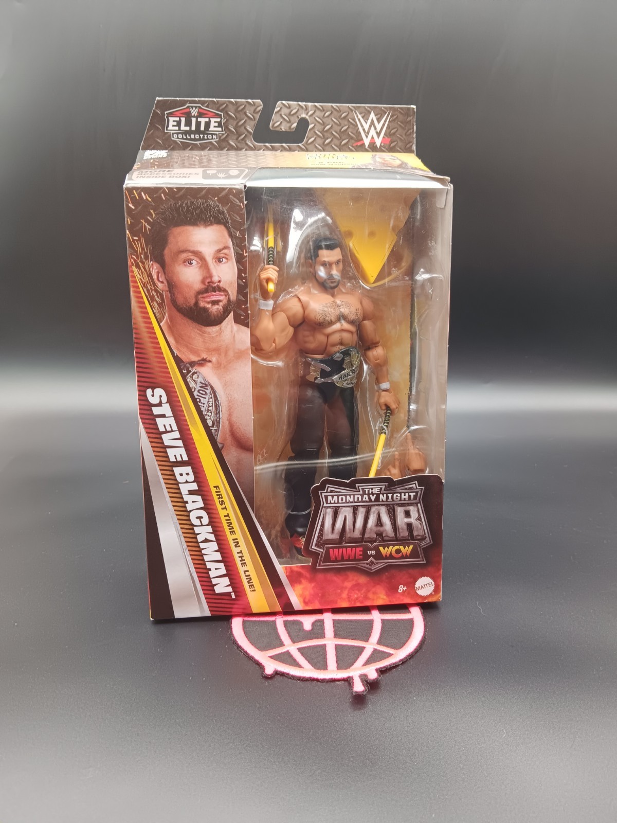 WWE Mattel Elite Monday Night War Steve Blackman Modellino Xpac BAF 