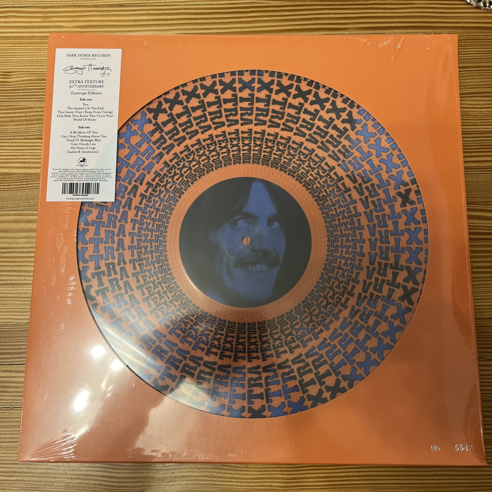 George Harrison Extra Texture Zoetrope RSD 2026 Vinyl Album New Sealed Mint